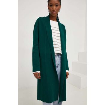 Answear Lab cardigan femei, culoarea verde