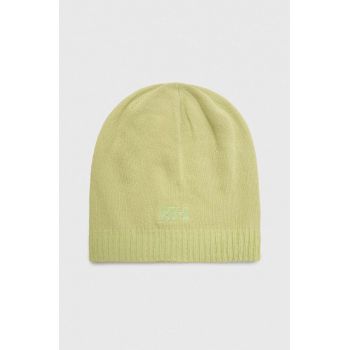 Helly Hansen căciulă culoarea verde, din tesatura unia 57502-990 de firma originala