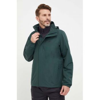 Jack Wolfskin jacheta de exterior Stormy Point culoarea verde