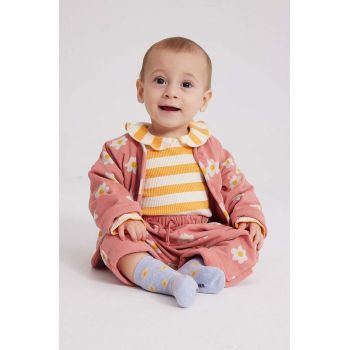 Bobo Choses bluza copii culoarea portocaliu, modelator