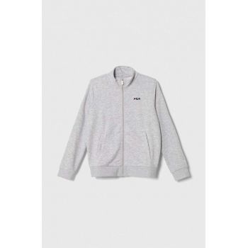 Fila bluza copii BLANKENHAGEN culoarea gri, neted de firma original