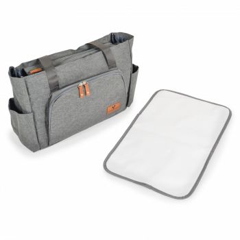 Geanta multifunctionala pentru mamici Cangaroo Keily grey