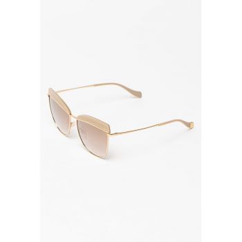 Ochelari de soare cat-eye cu lentile in degrade