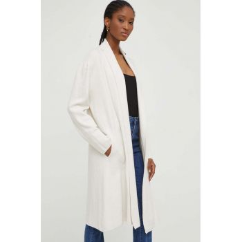 Answear Lab cardigan femei, culoarea bej