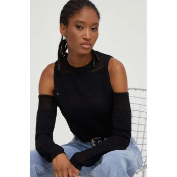 Answear Lab pulover culoarea negru, light ieftin
