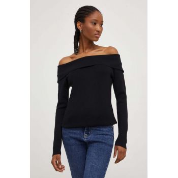 Answear Lab pulover femei, culoarea negru, light