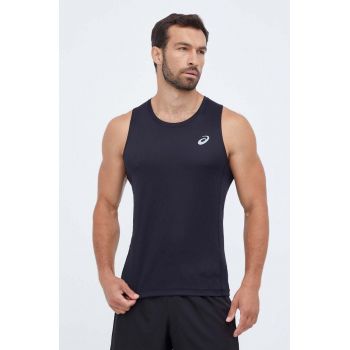 Asics tricou de alergare Core culoarea negru