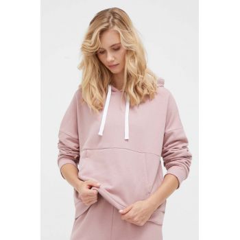 Dkny bluza pijama femei, culoarea roz