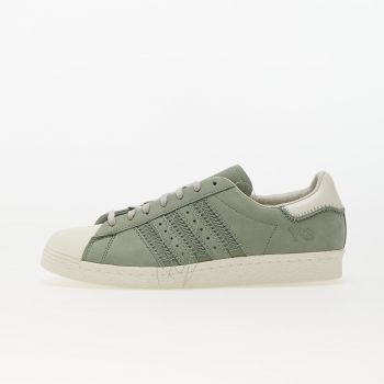 Y-3 Superstar Silver Green / Off White / Light Brown la reducere