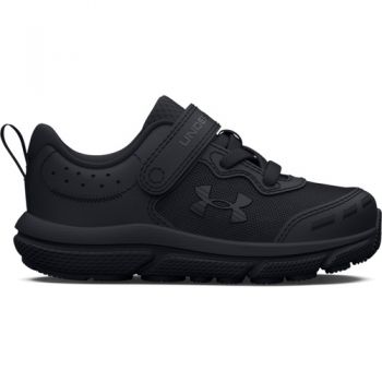 Adidasi Pantofi sport copii Under Armour Assert 10 AC TD Triple Black 3026184-002