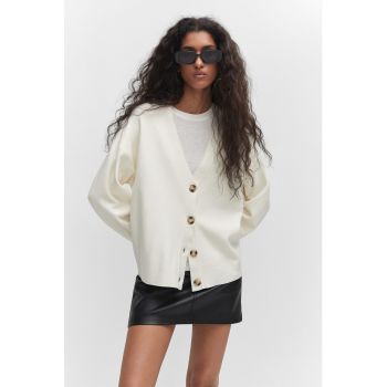 Cardigan supradimensionat cu maneci cazute Tortuga