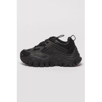 Pantofi sport de piele ecologica cu model masiv Trail