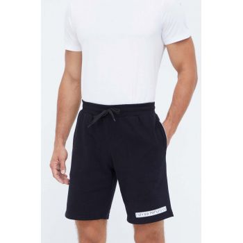 Emporio Armani Underwear pantaloni scurți din bumbac lounge culoarea negru ieftini