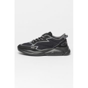 Pantofi sport cu insertii de plasa Leon Runn