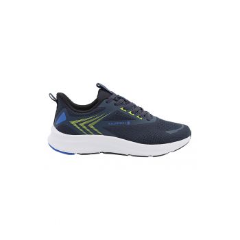 Pantofi sport low-cut cu insertii textile