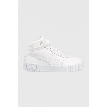 Puma sneakers Carina 2.0 culoarea alb 385851