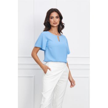 Bluza LaDonna bleu vaporoasa