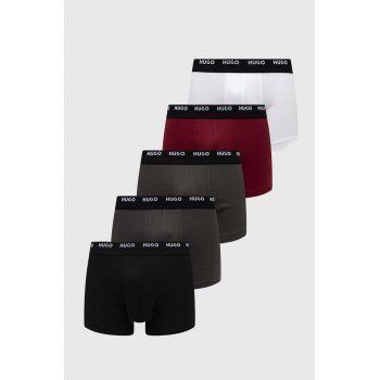 HUGO boxeri 5-pack barbati, culoarea negru, 50479944
