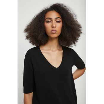 Medicine tricou femei, culoarea negru