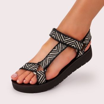 Sandale Dama Negre Cu Bareta Uhaya ieftine