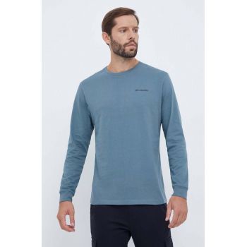 Columbia longsleeve din bumbac neted