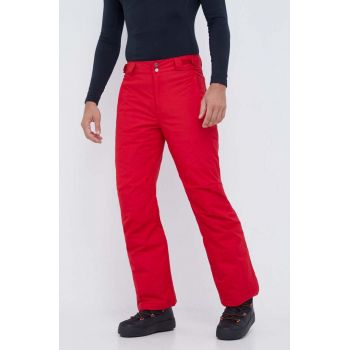 Columbia pantaloni Bugaboo culoarea rosu de firma originala