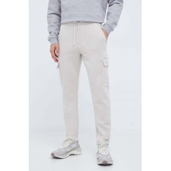 Columbia pantaloni de trening Trek culoarea bej, uni 2054462 ieftini