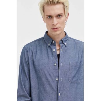 HUGO camasa din bumbac barbati, cu guler button-down, regular