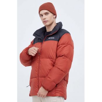 Columbia geacă M P￬t II Jacket bărbați, culoarea roșu, de iarnă 2025821 ieftina