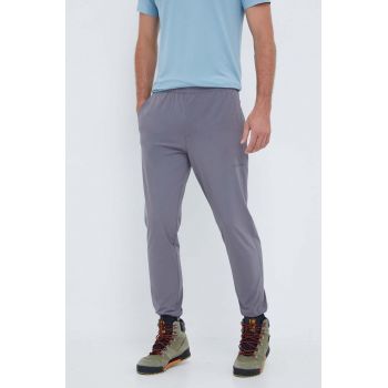 Columbia pantaloni Hike bărbați, culoarea gri 1990431 ieftini