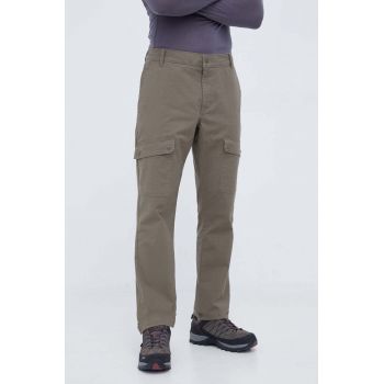 Columbia pantaloni Wallowa Cargo barbati, culoarea verde ieftini