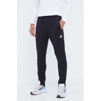 adidas Performance pantaloni de antrenament Game and Go culoarea negru, neted