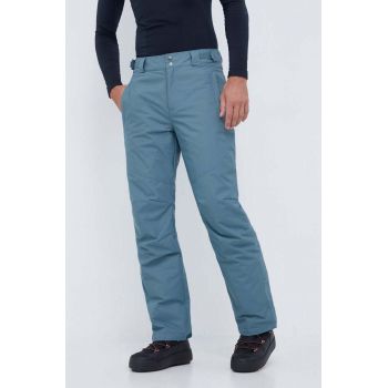 Columbia pantaloni Bugaboo culoarea turcoaz de firma originala
