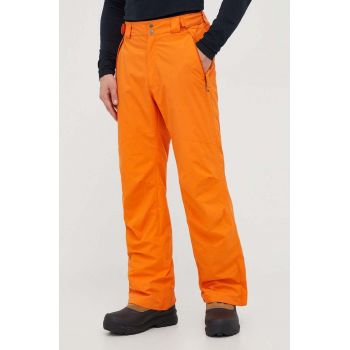 Columbia pantaloni Shafer Canyon culoarea portocaliu ieftina