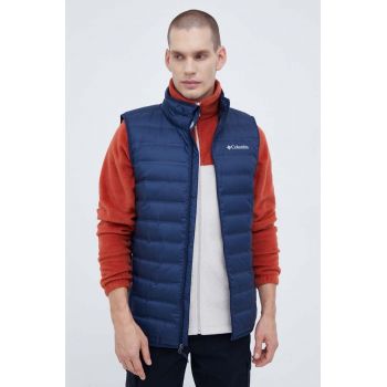 Columbia vestă sport cu puf Lake 22 culoarea albastru marin, de tranzitie de firma originala