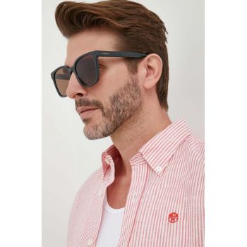 Gucci ochelari de soare barbati, culoarea gri, GG1346SK de firma originali
