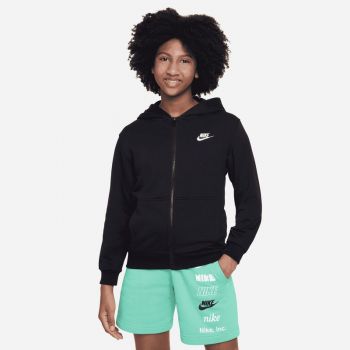 Bluza cu Fermoar Nike K Nsw Club ft hoodie full zip LS LBR ieftina