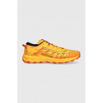 Mizuno pantofi Wave Daichi 7 GTX barbati, culoarea portocaliu