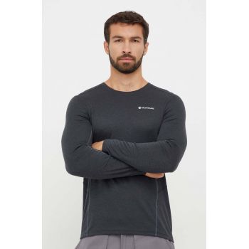 Montane longsleeve funcțional Dart culoarea negru ieftina