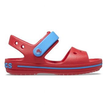 Sandale Crocs Crocband Sandal Rosu - Varsity Red de firma originale