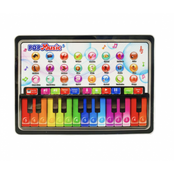 Jucarie interactiva Prima mea tableta cu pian, Pop Music