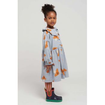 Bobo Choses rochie din bumbac pentru copii mini, evazati