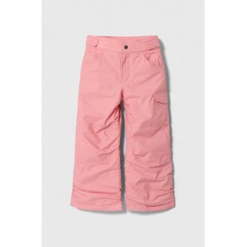 Columbia pantaloni copii culoarea roz