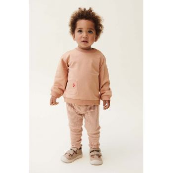 Liewood bluza bebe culoarea portocaliu, neted ieftina