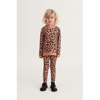 Liewood leggins copii culoarea portocaliu, modelator, LW17205