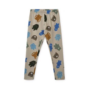 Liewood leggins copii culoarea gri, modelator, LW17205