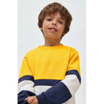 Mayoral bluza copii culoarea galben, modelator