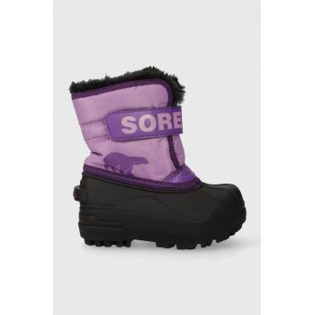 Sorel cizme de iarna copii culoarea violet