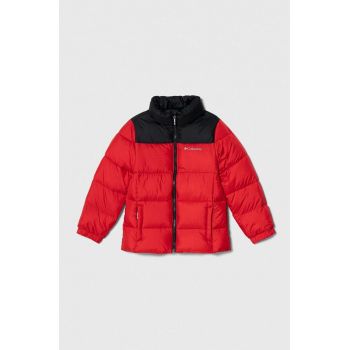Columbia geaca copii U P￬t Jacket culoarea rosu de firma originala