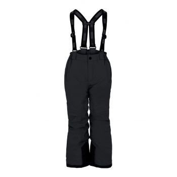 Lego pantaloni de schi pentru copii culoarea negru